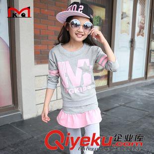 未分類 YK1501（M字裙褲套裝）女童網球服套裝新款2015韓版運動