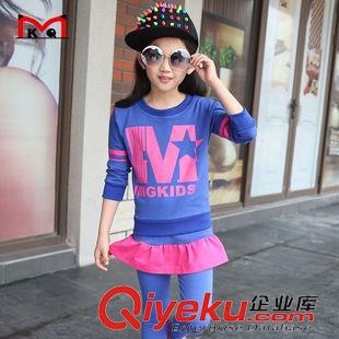 未分類 YK1501（M字裙褲套裝）女童網球服套裝新款2015韓版運動