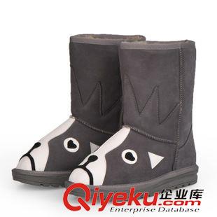 工廠歷年產品（已下架款式） 卡通可愛貓貓狗狗雪地靴冬季款5825zp保暖防滑中筒女靴子