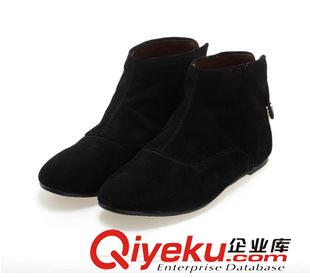 工廠歷年產品（已下架款式） 2013新款潮秋冬季歐美zp騎士靴保暖短靴 女靴平跟 平底鞋