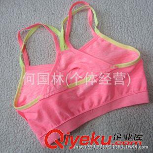 運(yùn)動瑜伽健身背心 美國原單fruit of the loom雙肩帶瑜伽健身 運(yùn)動跑步跳操段染文胸原始圖片3