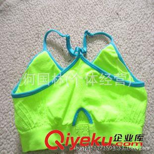 運動瑜伽健身背心 marika外貿原單 細吊帶Y字瑜伽健身 跑步運動文胸 防震小碼原始圖片2