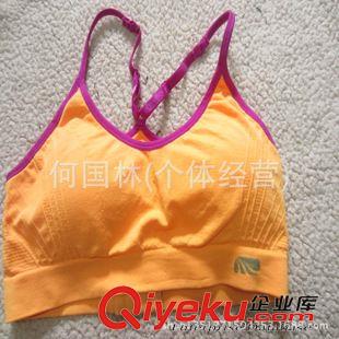 運動瑜伽健身背心 marika外貿原單 細吊帶Y字瑜伽健身 跑步運動文胸 防震小碼原始圖片3