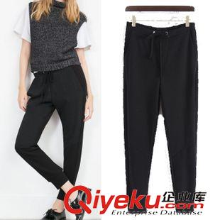9月29日 歐洲站2015秋季女裝新款 純色長毛須須顯瘦背心馬甲23YG-9.745