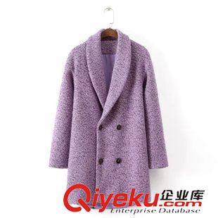 9月29日 歐美風秋裝新款女裝 大氣斗篷呢大衣風衣長款呢外套2ZY-9.734