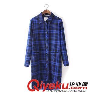 9月11 歐洲站秋裝新款 女 領口系帶民族風紅色波浪印花連衣裙6LF-9.346