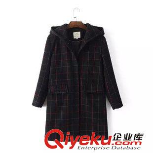 9月12 歐洲站秋裝爆 女方形刺繡領格子網紗拼接雙色長袖襯衫14YY-9.385