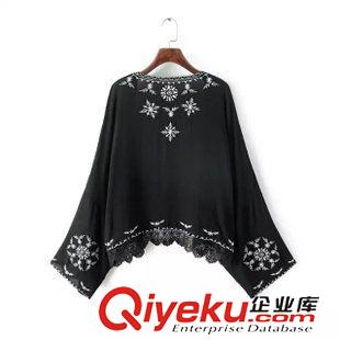 防曬衣 歐美人氣爆款 女士精美刺繡沙灘度假防曬衣外套5XE-7.306