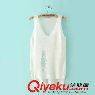襯衫/雪紡衫 歐洲站2015秋季新款女裝 圓領(lǐng)后背鏤空定位刺繡套頭襯衫5XE-9.740