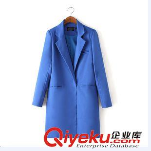 西裝/西服 時(shí)尚個(gè)性秋裝爆款 女士翻領(lǐng)單排兩?？畚褰切俏餮b外套4FF-9.225