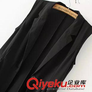 馬甲/背心 2015夏季時尚新款 女士個性一?？鄄灰?guī)則拉風馬甲外套11RM-5.363原始圖片3