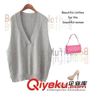馬甲/背心 歐美秋冬新款 女 荷葉邊修身 柳釘拉鏈軍綠馬甲 8-8100