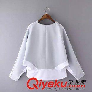 外套 /夾克 歐洲站2015秋季女 圓領蝙蝠袖定位飛鳥刺繡棒球服外套18LZ-9.722原始圖片2