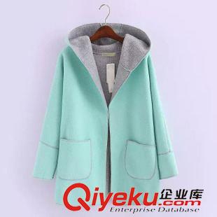 棉衣/棉服 秋冬大氣女裝新款開衫 翻領內襯羊羔毛下擺抽繩外套24XL-9.204