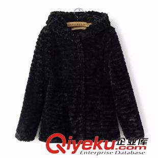 棉衣/棉服 時尚秋冬人氣熱賣 女士耳朵連帽毛毛短棉衣棉衣外套1DT-9.004原始圖片3