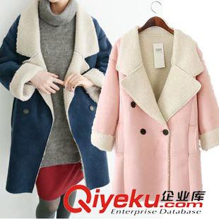 棉衣/棉服 熱銷女式大衣 仿麂皮絨羊羔絨內(nèi)膽寬松棉衣4-8.084原始圖片2