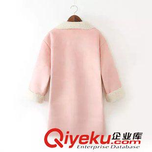 棉衣/棉服 熱銷女式大衣 仿麂皮絨羊羔絨內(nèi)膽寬松棉衣4-8.084原始圖片3