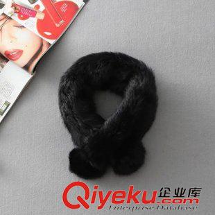 圍巾 gd名媛氣質女士冬款 2排毛球兔毛超美毛領保暖圍巾11WC-9.545