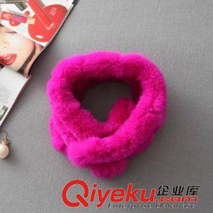 圍巾 冬季必備圍巾3排毛領 女兔毛皮草毛領 保暖百搭圍脖11WC-9.544