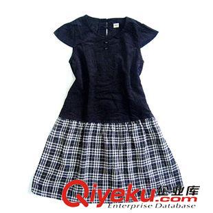 15秋冬新款 童春裝 外貿(mào)原單中大童女童裙裝二件套 韓版淑女連衣裙二件套原始圖片3