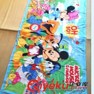 其它外貿產品 外貿浴巾 卡通disney卡通可愛圖案海灘巾游泳必備 長1.5米