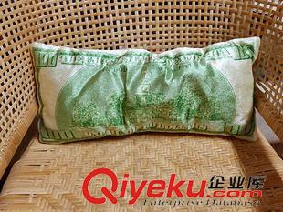 其它外貿(mào)產(chǎn)品 外貿(mào)出口嬰童枕 綠色天鵝絨印圖嬰兒抱枕