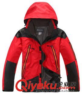未分類 廠家直銷可貼牌秋冬款戶外可脫卸兩件套男士沖鋒衣登山服滑雪服