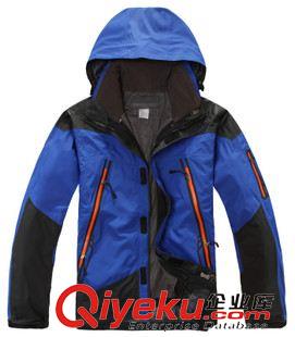 未分類 廠家直銷可貼牌秋冬款戶外可脫卸兩件套男士沖鋒衣登山服滑雪服