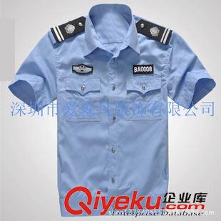 保安服 供應深圳新款保安服夏季、羅湖南山作訓服、短袖保安服套裝定做原始圖片3