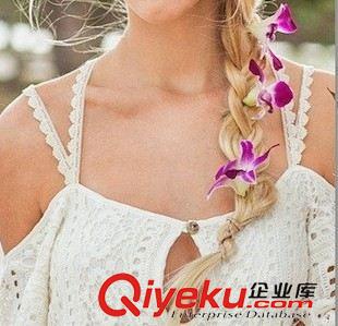 5.7號新款 2015速賣通爆款性感蕾絲鉤花沙灘裙連衣裙bjn罩衫套頭原始圖片2