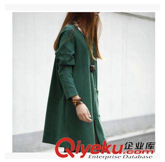 顧客專區 秋冬季大碼女裝純色打底裙不規則寬松長袖口袋胖mm純棉連衣裙