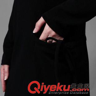 8月7號新款 春秋歐美新款大碼女裝長袖連衣裙 時尚修身顯瘦中長裙潮