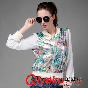 8月12號(hào)新款 新款休閑學(xué)生外套 顯瘦夾克 春秋短款百搭小外套女潮原始圖片2