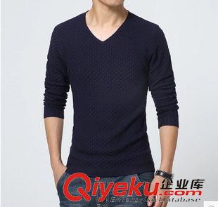 8.16新款 新款上市 主推2015秋冬爆款V領(lǐng)套頭針織衫毛衣 廠家直銷原始圖片3