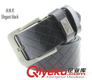 皮帶 飾品 廠家代理zp皮帶 時尚牛皮腰帶男韓版潮針扣gd男女士休閑批發(fā)原始圖片3