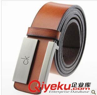 皮帶 飾品 le男士真牛皮皮帶 時(shí)尚百搭休閑針扣男女腰帶 錢塘1112-DLW11