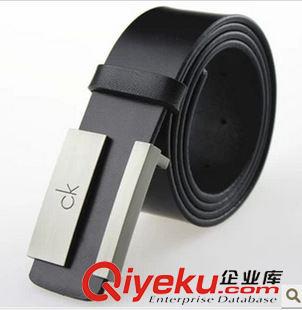 皮帶 飾品 2014{zx1}款皮帶男款商務牛皮褲腰帶平滑扣百搭經典 gd潮流原始圖片2