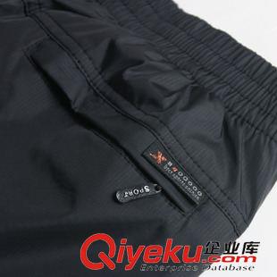 秋冬長褲(夾棉、抓絨) 冬季新款加肥加大碼保暖運動褲 男抓絨長褲搖粒絨棉長褲一件代發原始圖片2