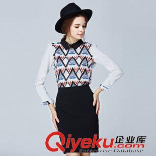 秋意來襲（9.22） 歐美dp雪紡女裝代理加盟 大碼女裝一件代發(fā) 歐洲站淘寶貨源批發(fā)原始圖片3