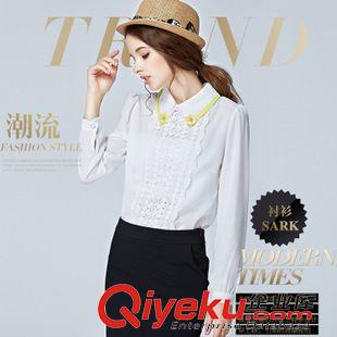 長袖襯衫 秋季新品歐洲站gddp女裝代理 免費(fèi)一件代發(fā) 大碼女裝分銷代理原始圖片3