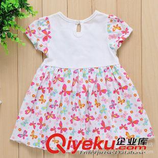 女童裙 2015爆款童裝 0－3女童純棉花裙 外貿(mào)童裝貨源 童裝批發(fā)原始圖片2