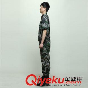 07軍訓(xùn)短袖套裝 批發(fā)07式短袖迷彩服 叢林?jǐn)?shù)碼短袖迷彩夏季作訓(xùn)套裝 學(xué)生軍訓(xùn)服原始圖片3