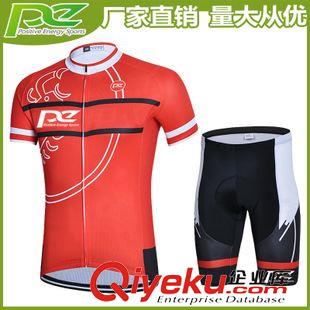 短袖套裝 全年熱賣(mài) 短袖騎行服套裝 騎行服套裝自行車(chē)上衣 自行車(chē)衣 短袖