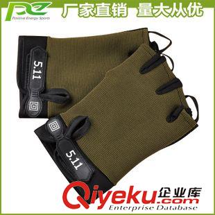 健身運動手套 摩托車賽車手套 運動自行車健身手套騎行透氣半指手套男 騎行半指原始圖片2
