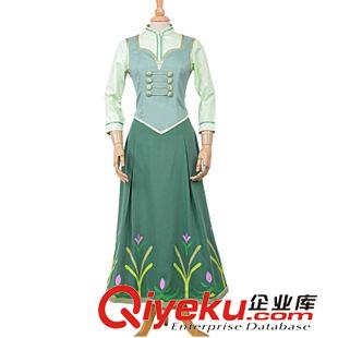 冰雪奇緣 冰雪奇緣愛莎皇后 公主裙Elsa禮服艾莎連衣裙成人COS服裝現(xiàn)貨