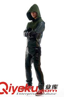 未分類 電影英雄綠箭俠cos主角奧利弗美劇扮演動漫服裝cosplay 廠家直銷