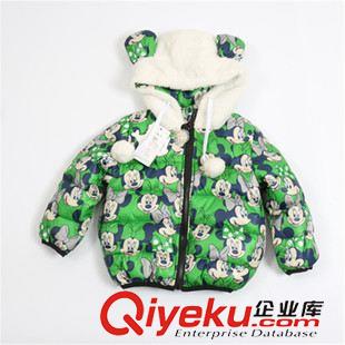 羽絨服 棉服 外貿(mào)原單童裝兒童羽絨棉服迷彩反正服冬款加厚童外套大衣夾克