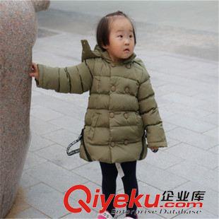 羽絨服 棉服 外貿童裝批發歐美兒童棉服 加厚童外套 童大衣 秋冬新款