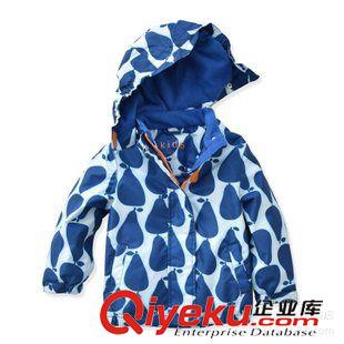 秋冬外套 外貿(mào)童裝 歐美 原單兒童沖鋒衣 大梨加厚外套 秋冬童夾克 新款原始圖片3