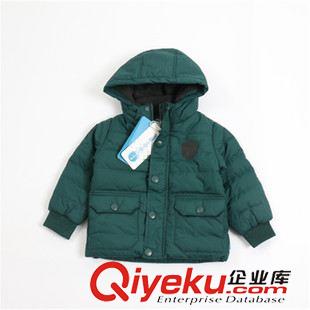 秋冬外套 外貿原單童裝兒童羽絨棉服迷彩反正服冬款加厚童外套大衣夾克
